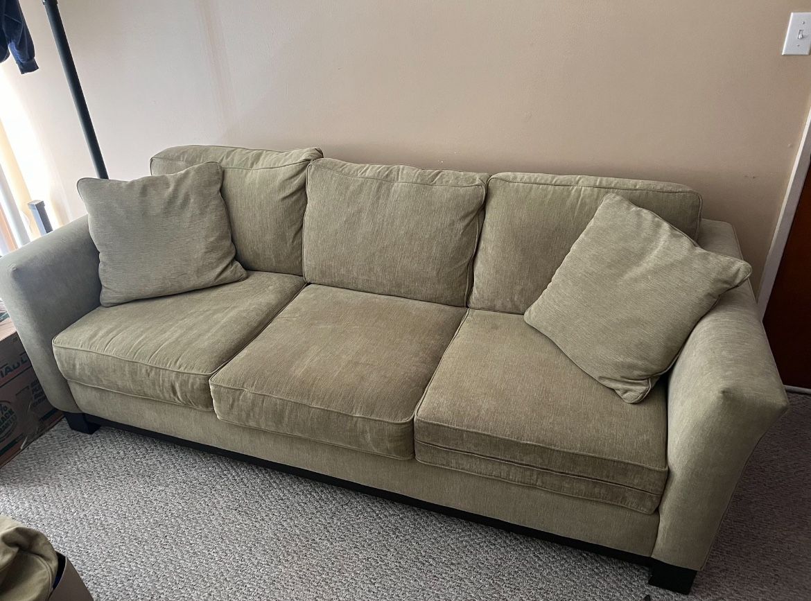Sage Green Couch MCM