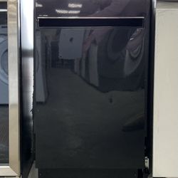 GE Profile 18 inch Top Control ADA Dishwasher in Black with Stainless Steel Tub and 47 dBA