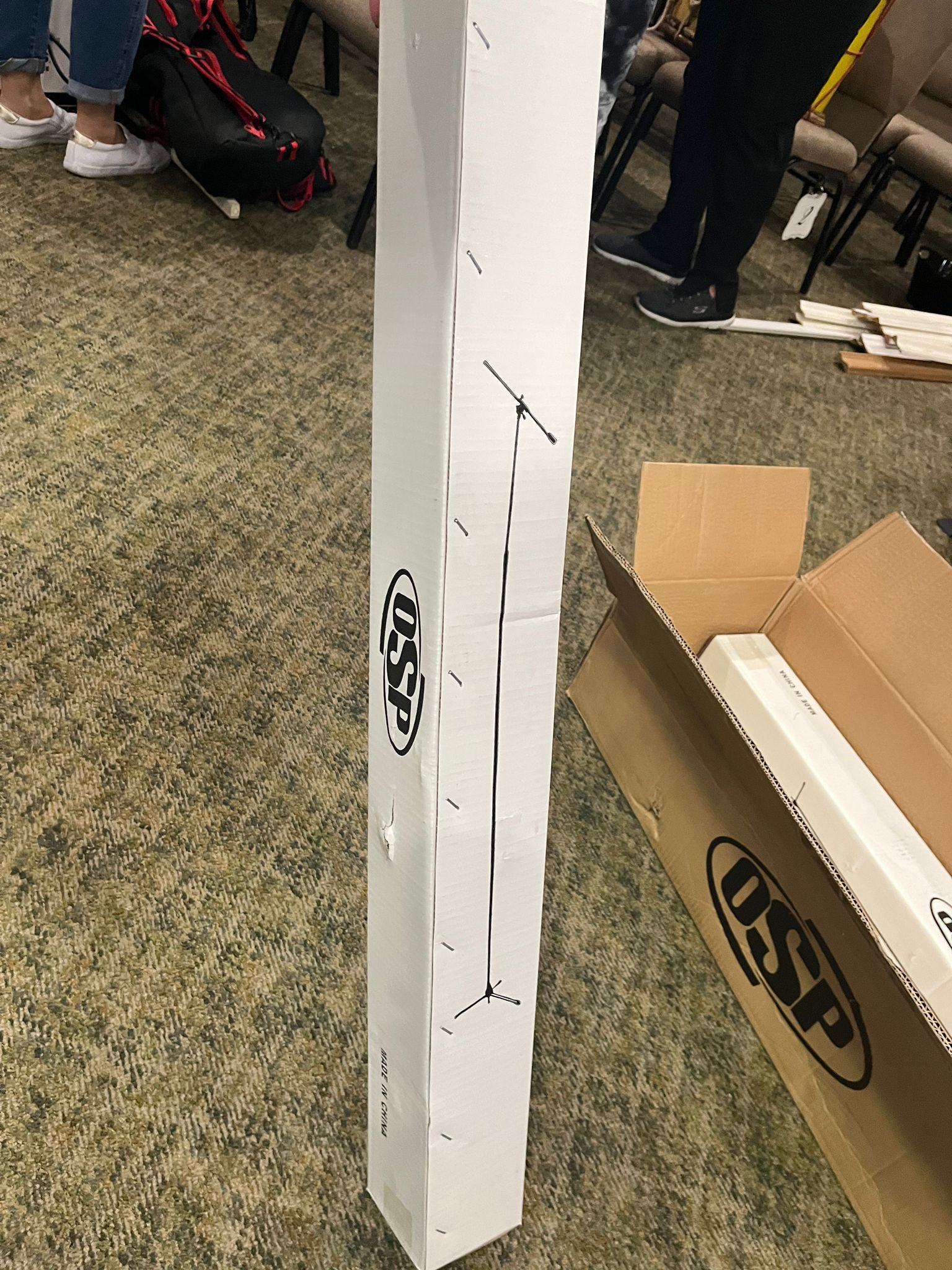 4 OSP Mic Stands