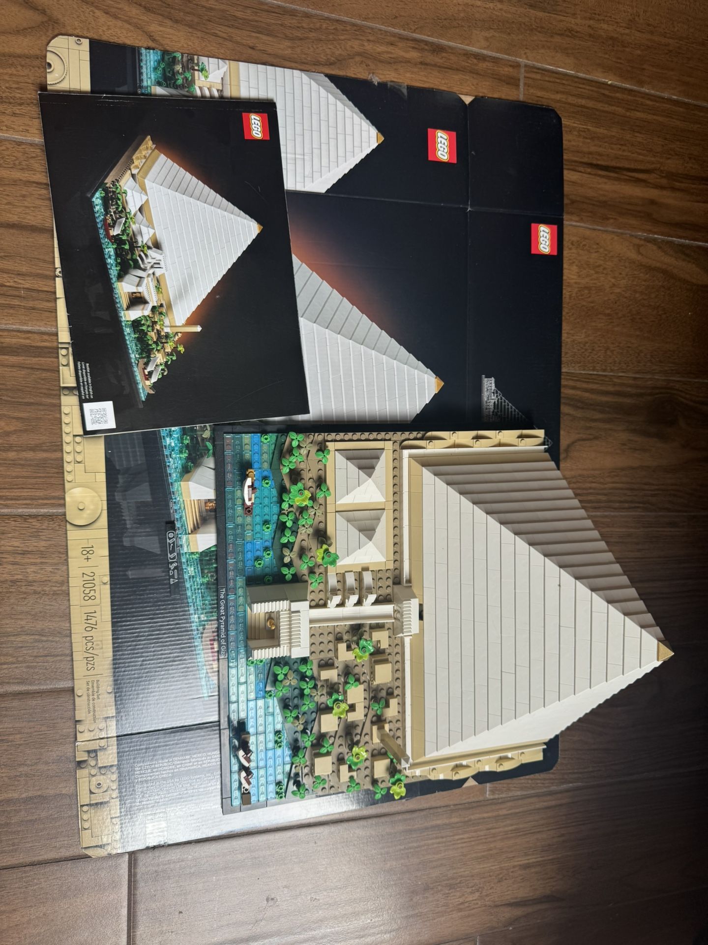 LEGO Pyramid Of Giza w/manual and Instructions