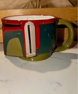 Star Wars Boba Fett Helmet Ceramic Mug