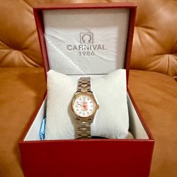 Carnival 1986, Women's Watch, Automatic Mechanical, NWT