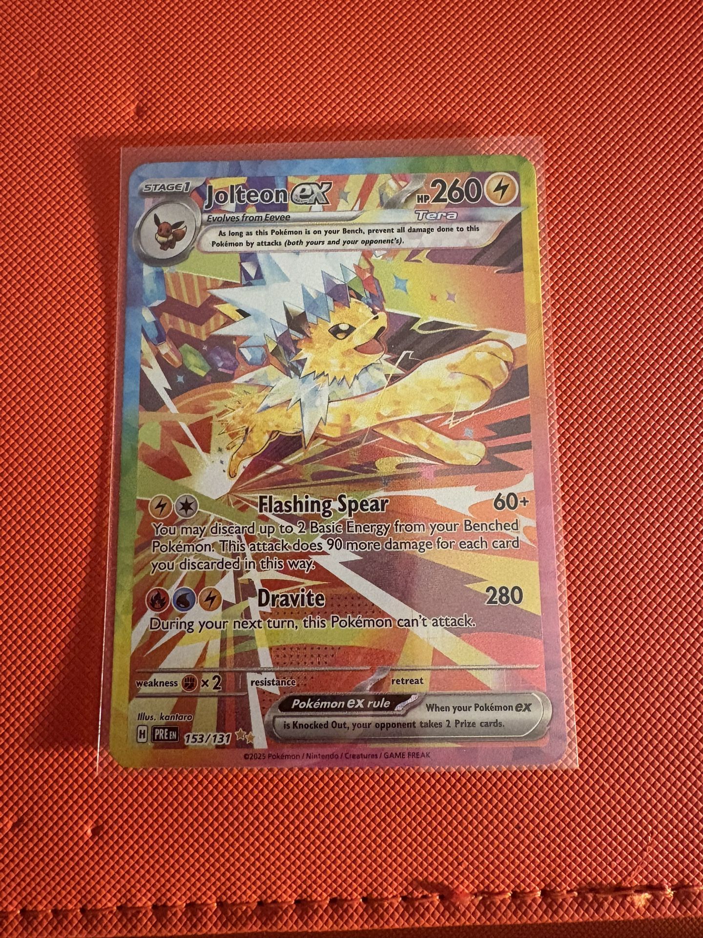 Jolteon Ex - Not A Dollar Make An Offer