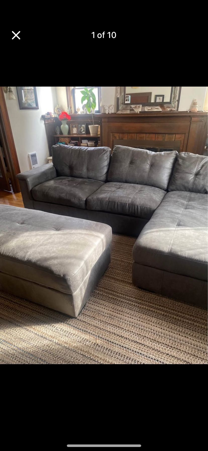 Couch And Ottoman 
