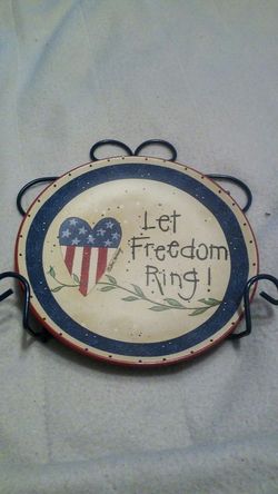 Freedom plate and holder