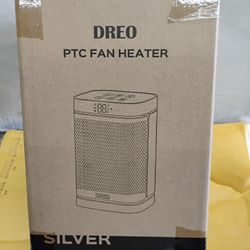 DREO PTC Fan Heater DR-HSH004-G silver