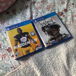 PS4 disk games