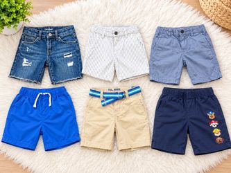 4T Boys Shorts Bundle – Lot of 6