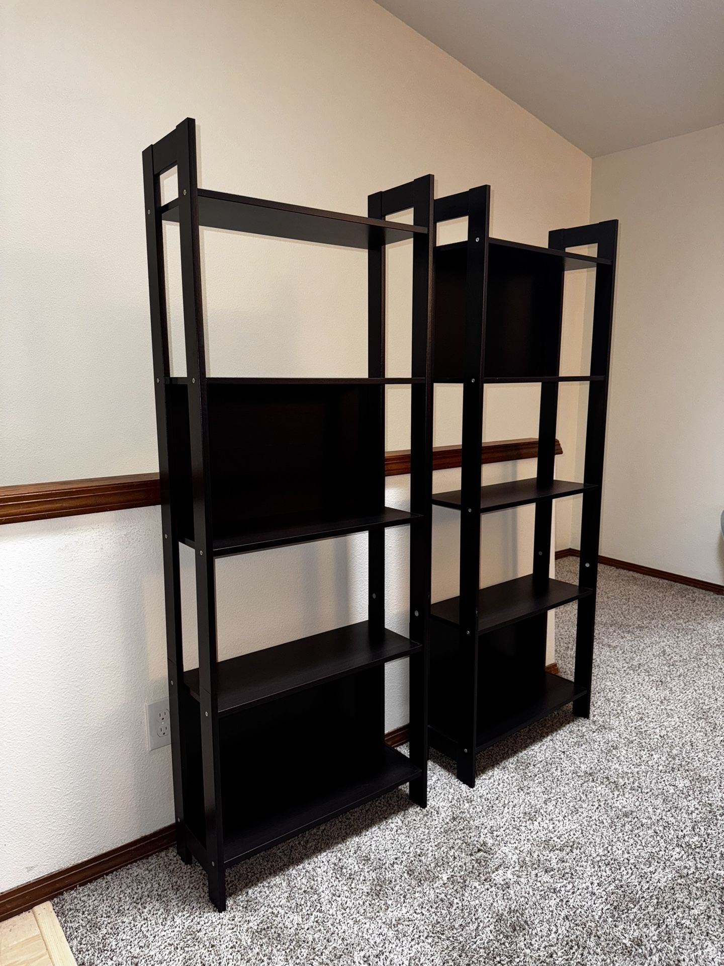 Ikea Bookcase/ Shelves - Set of 2