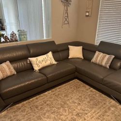 Genuine Leather Couches