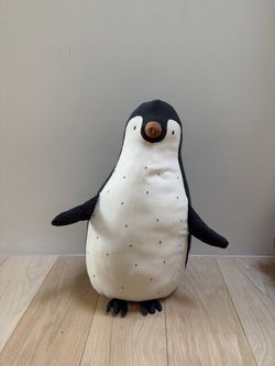 Large Penguin Stuffed Animal Plush Toy 17” tall in excellent condition!