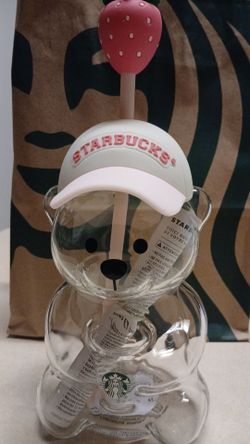 Starbucks pink  bearcup