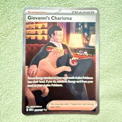 Giovanni’s Charisma 