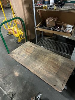 Wood Platform Carts/Trucks