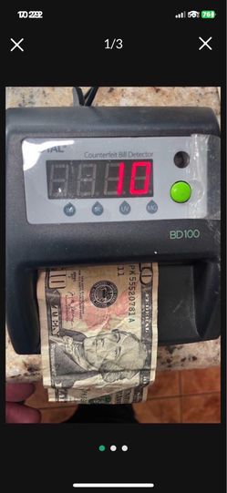 Royal Electronic Counterfeit Detector (BD100) Was $150