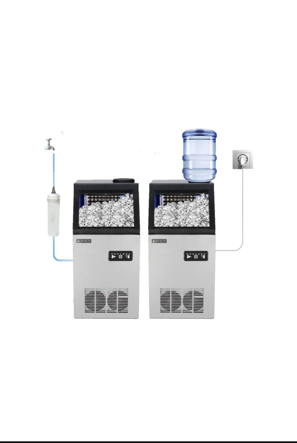 Brand new sealed in the box 60kgs/24H Commercial Ice Maker Machine with