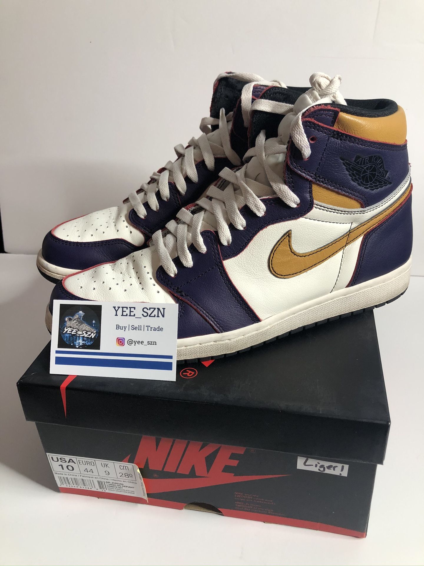 Nike air Jordan la to chi size 10 used