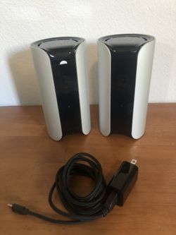 2x Canary CAN100USSV All-in-One Home Security Device - Silver