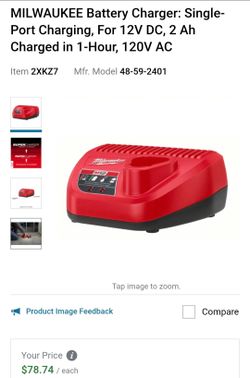 M12 Battery Charger