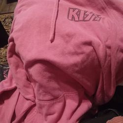 Pink Kiss Sweatshirt Size 4