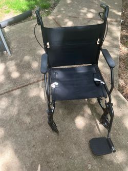 navy blue wheelchair