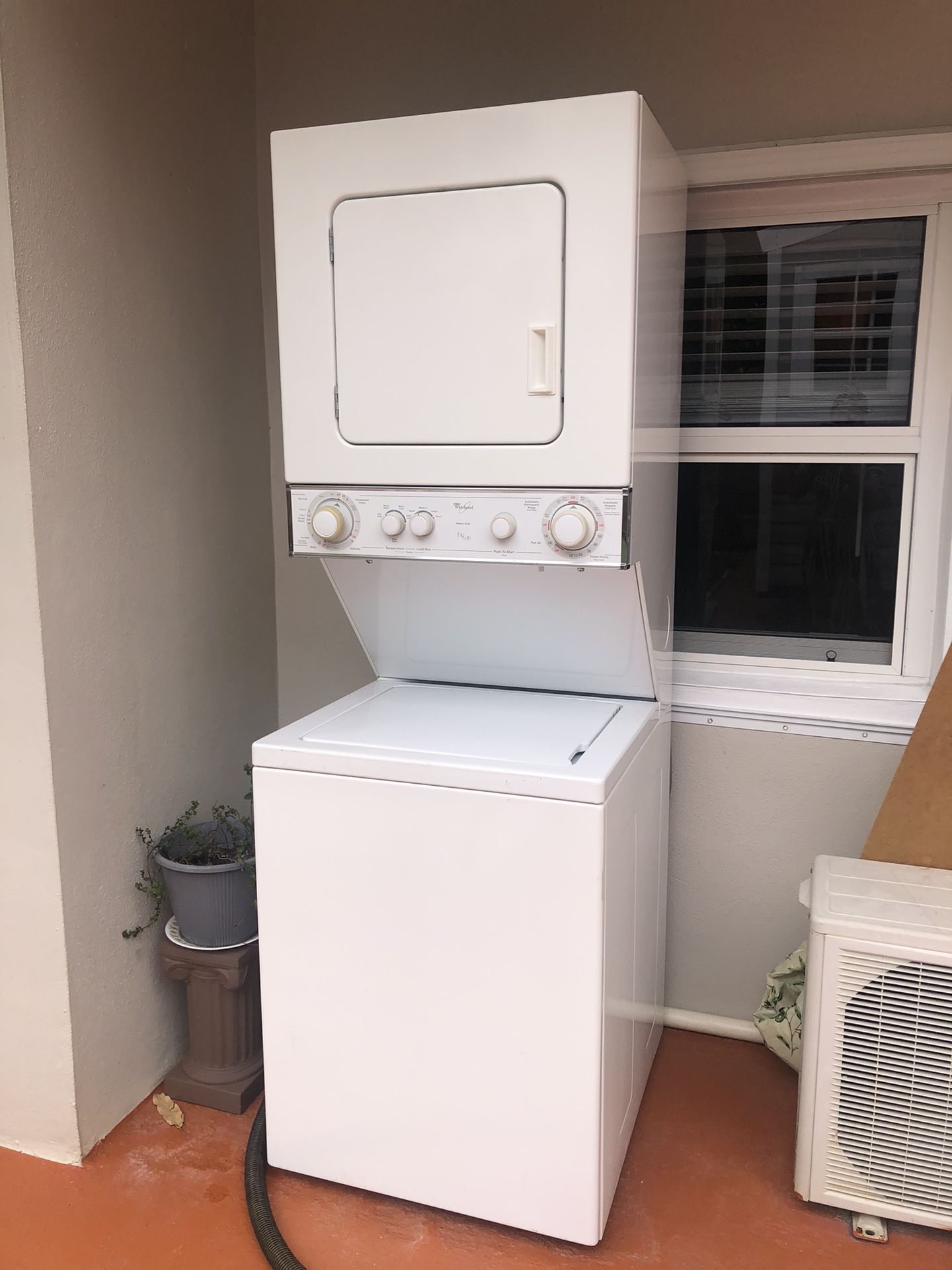 For Sale 24” whirlpool stackable washer and dryer