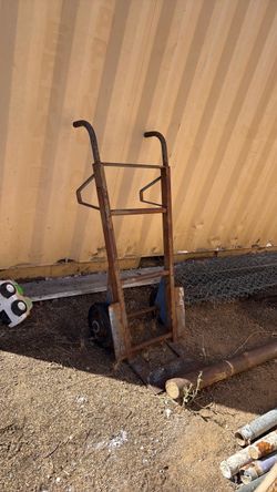Antique dolly rubber tires