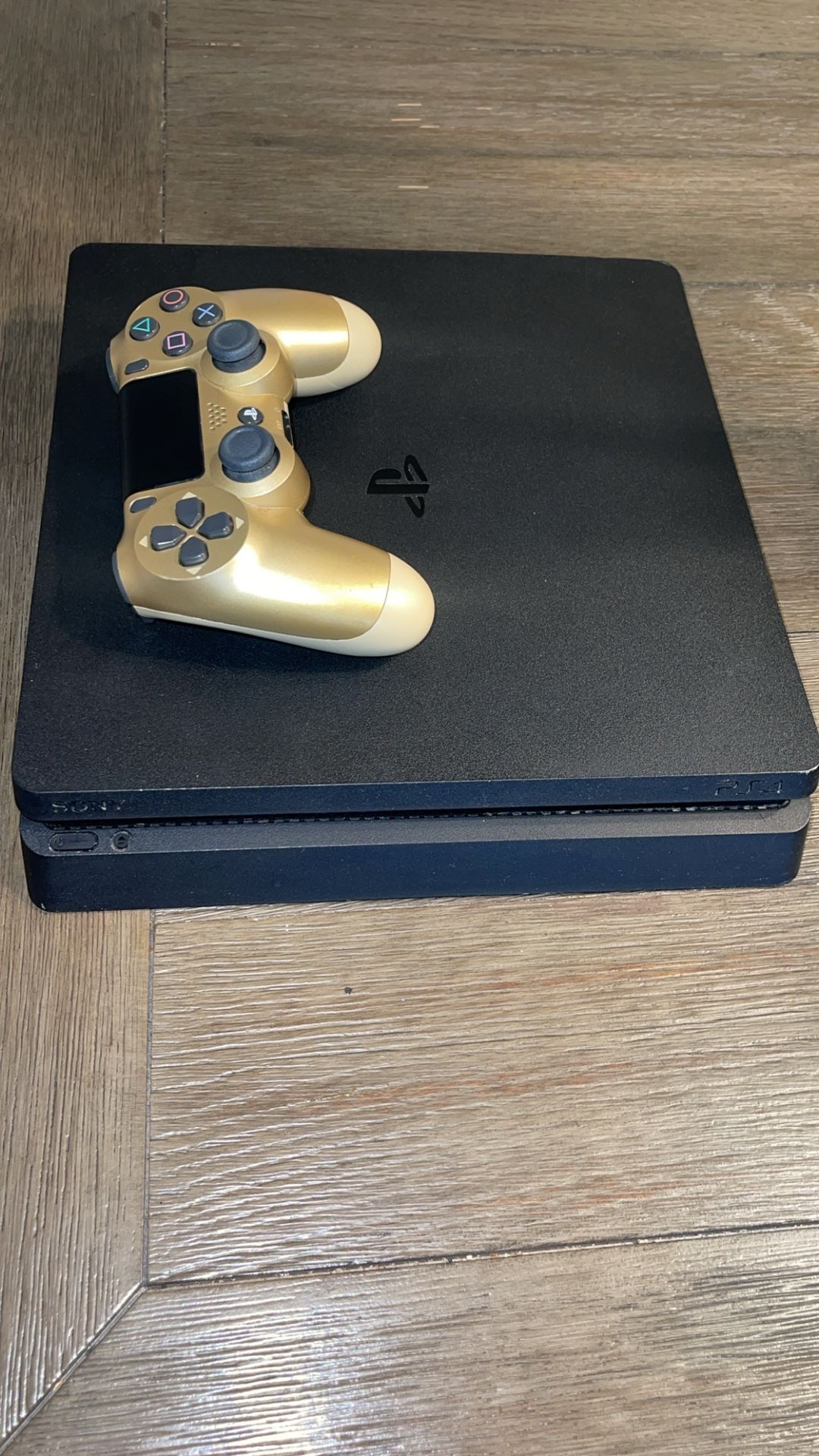 PS4 With Monitor, Controller, And Headset