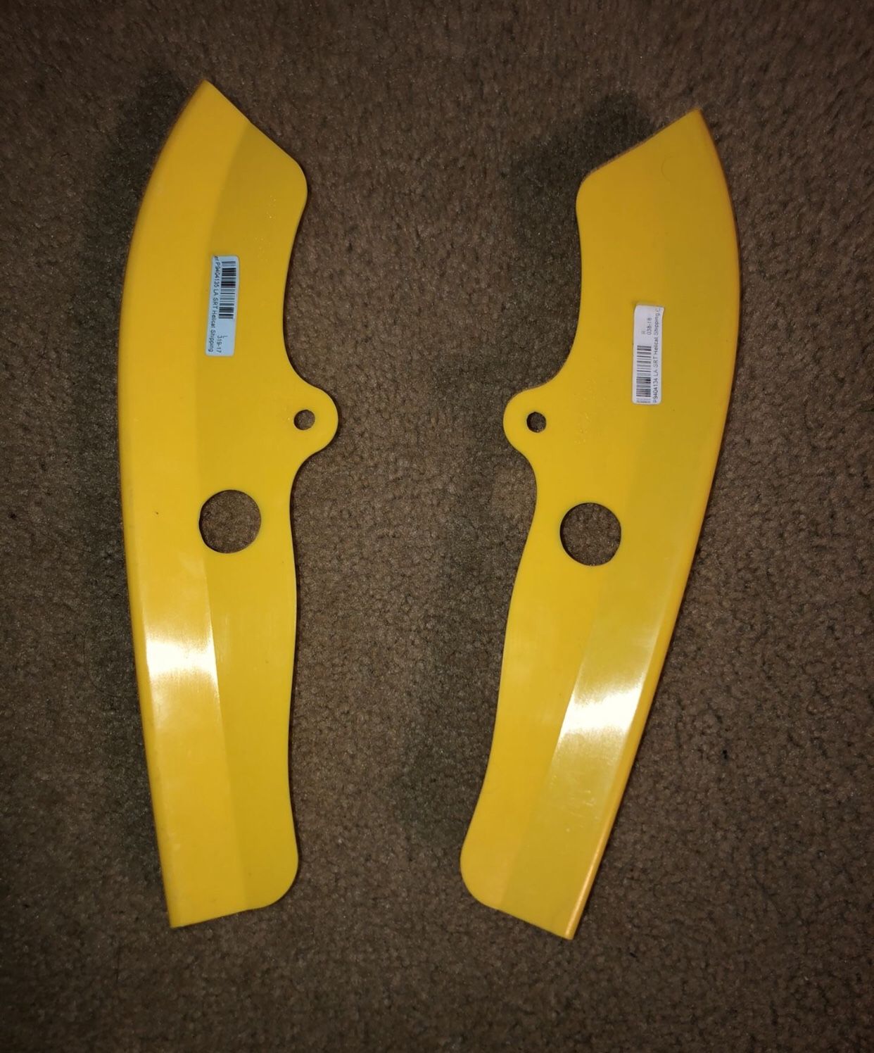 Dodge Challenger bumper guards