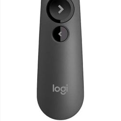 Logitech Wireless Presenter R500s, PowerPoint Clicker with Laser Pointer, Wireless Presentation Clicker Remote