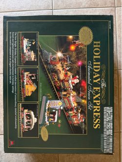 The New Bright Holiday Express Animated Train Set 387