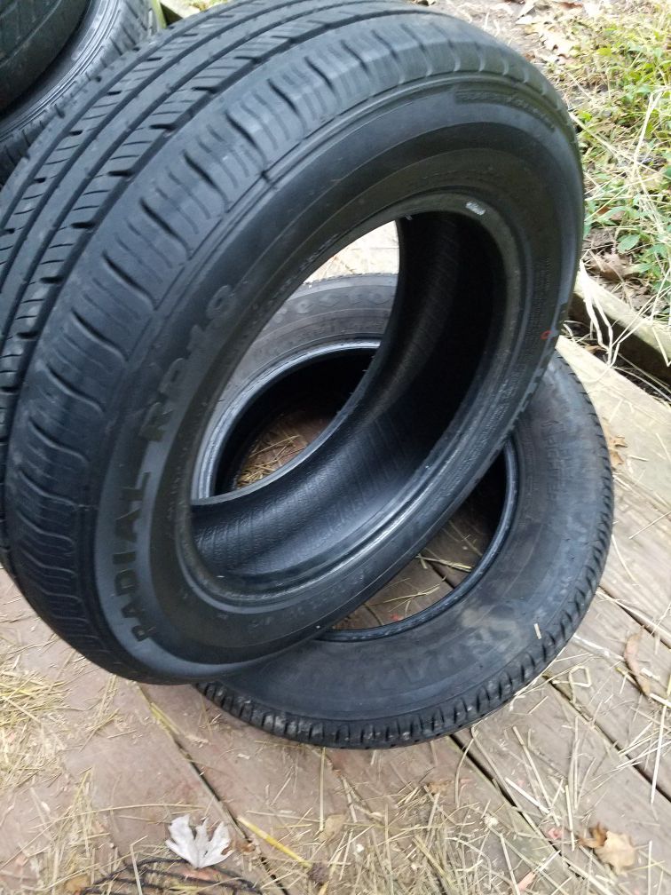 Two 16" used tires