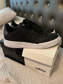 Adidas Low-Top Sneakers Black and White