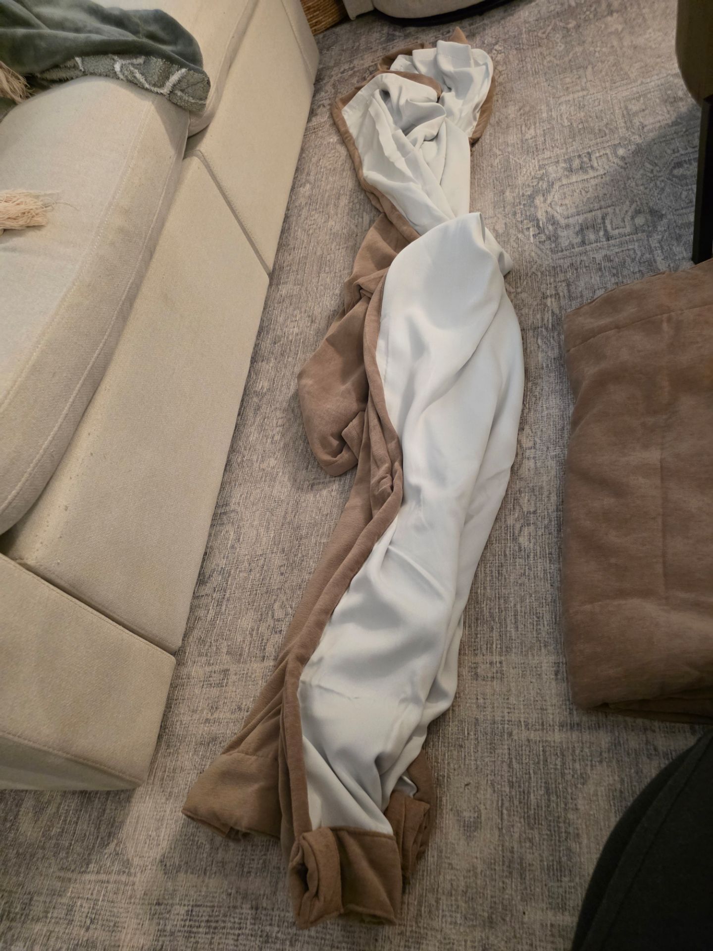 Blackout Curtains (set 2) both for $40