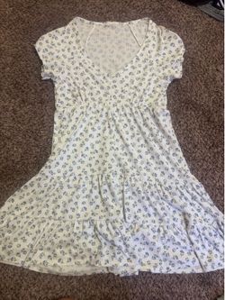 White babydoll dress