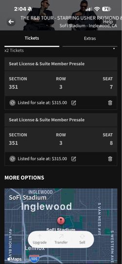 Chris Brown and Usher tickets