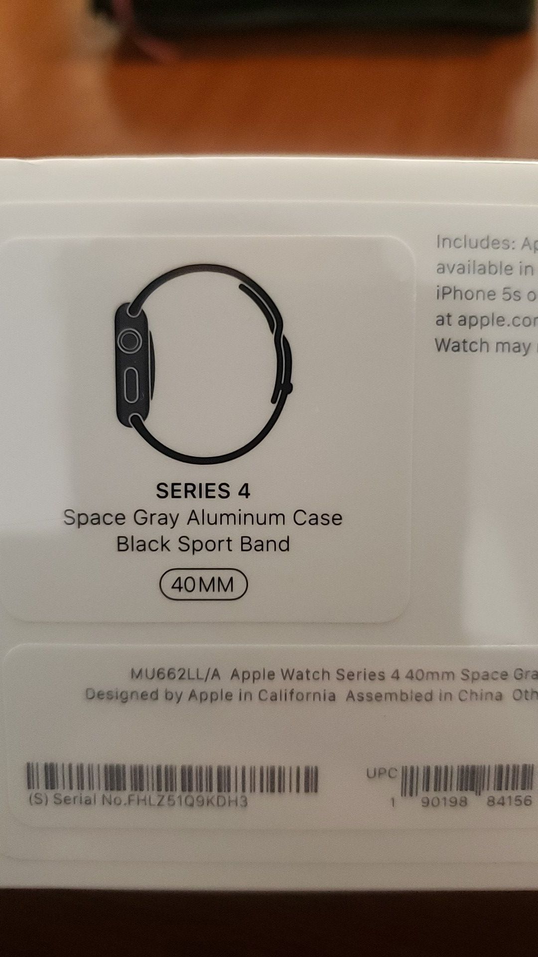 Apple Watch series 4 (brand new)