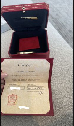 Cartier Bracelet