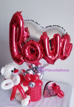 decoration of balloons for mothers day
