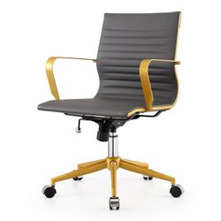 Vegan Leather Office Chair