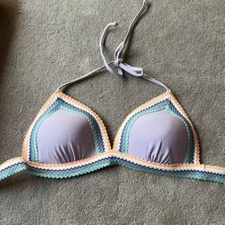 Lavender Bikini Top Size L