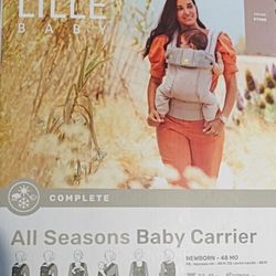 LÍLLÉbaby Complete All Seasons Ergonomic 6-in-1 Baby Carrier Newborn to Toddler - with Lumbar Support - for Children 7-45 Pounds - 360 Degree Baby Wea