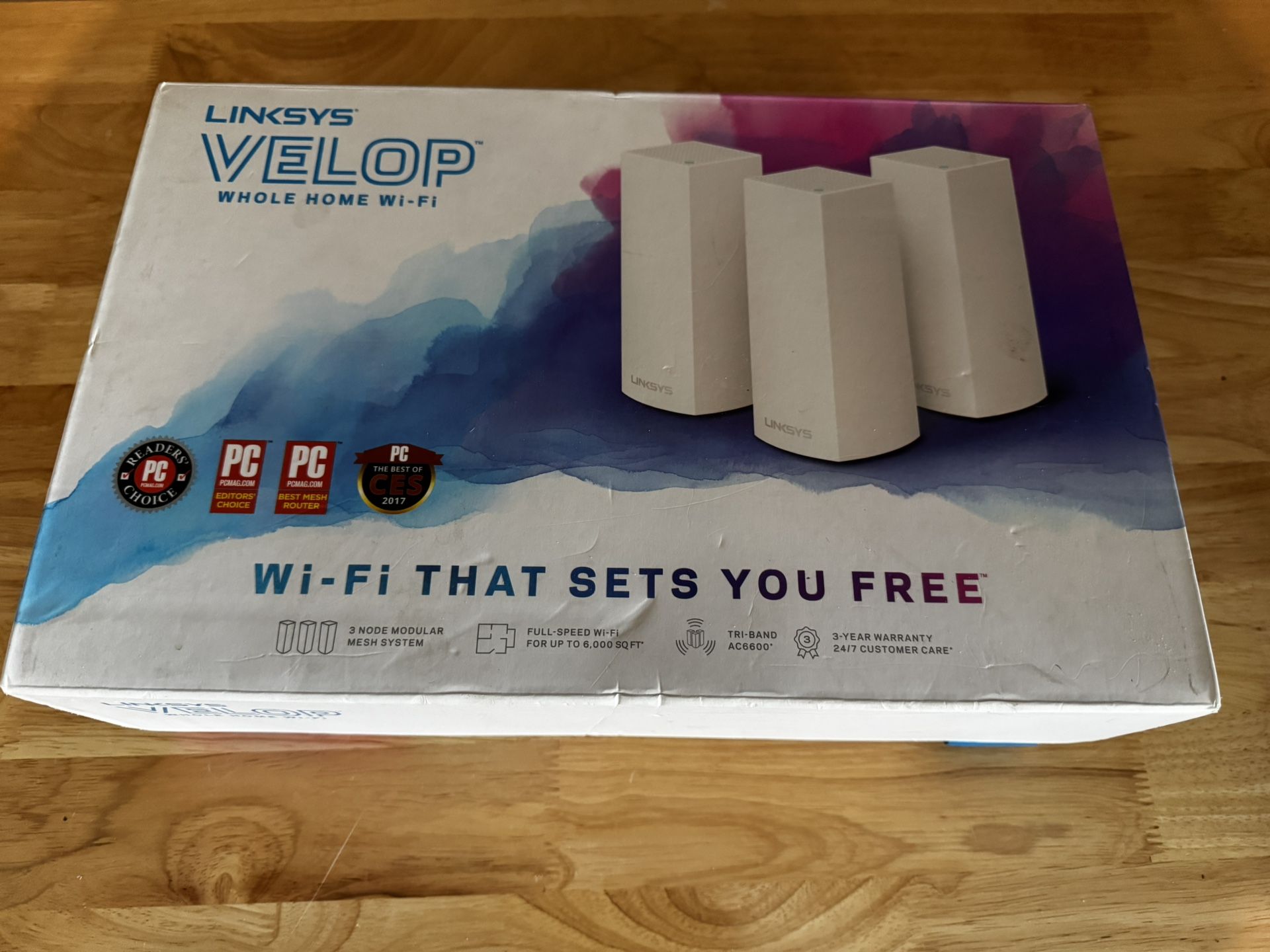 Linksys Tri-band 3 Nodes Mesh Router