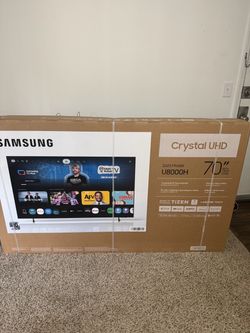 Brand New Samsung 70” TV – Sealed in Box – Never Opened