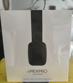 APEX PRO Headphones Wireless Bluetooth Volume Control Noise Cancelling 