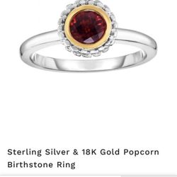 Beautiful Garnet Ring 