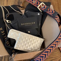 Set of Bandolier Wallet/Phone Cases w/Interchangeable Straps