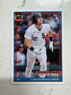 2026 Topps Series 1 - 1991 Topps Baseball Colson Montgomery #T91-4 (RC)