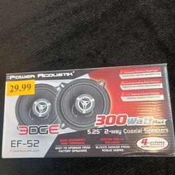 Pair of 5.25" Power Acoustik