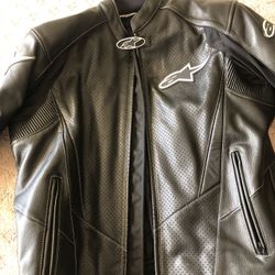 AlpineStars Riding Leather Jacket